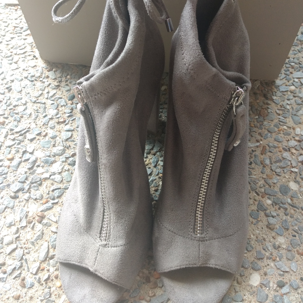 G by Guess micosuede ankle booties